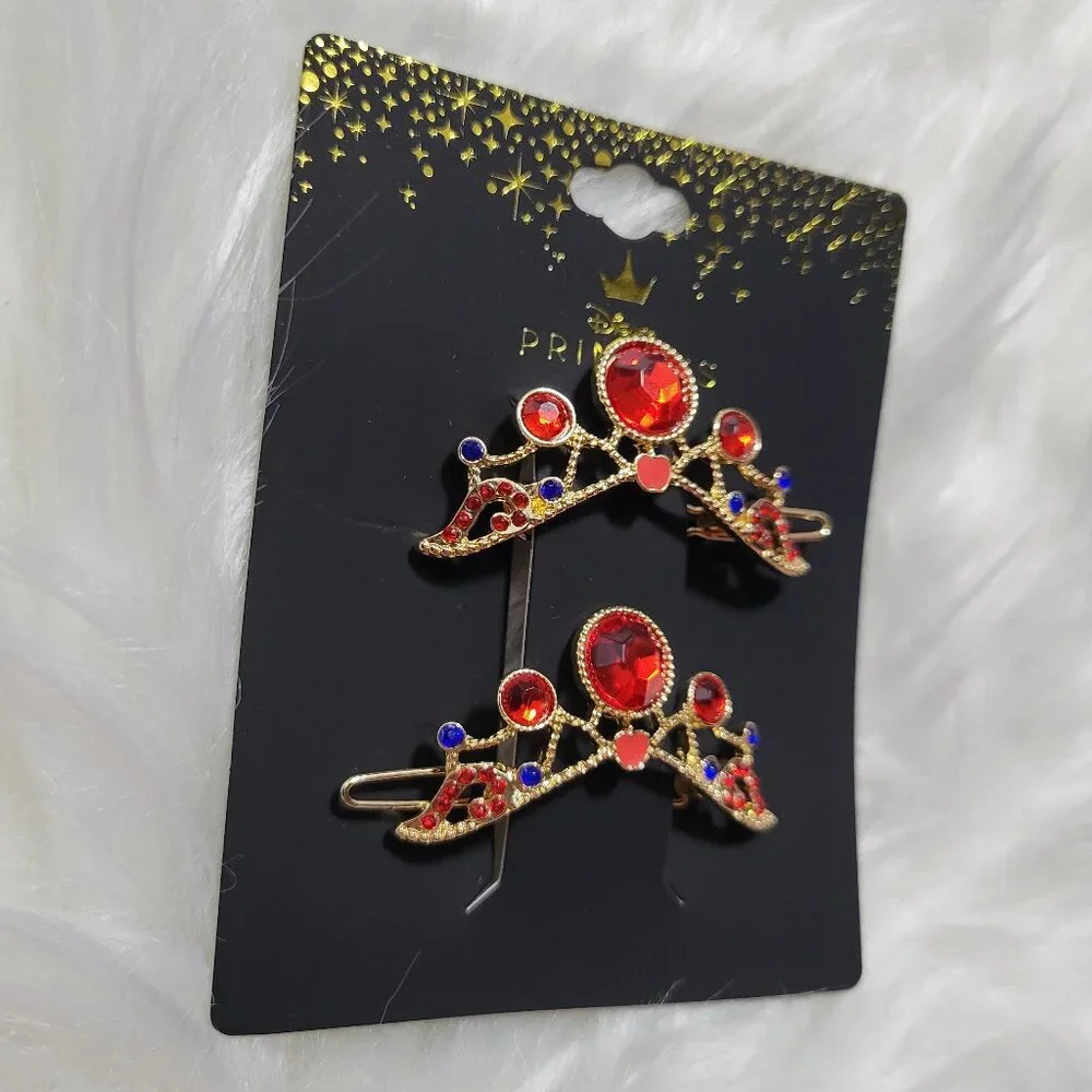 Disney Snow White Crown Barrette Set